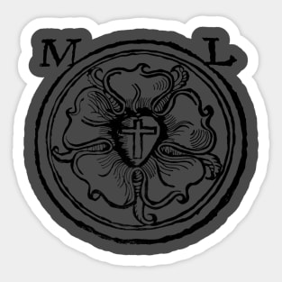 Lord Keep Us Steadfast in Your Word - Design on back Sticker